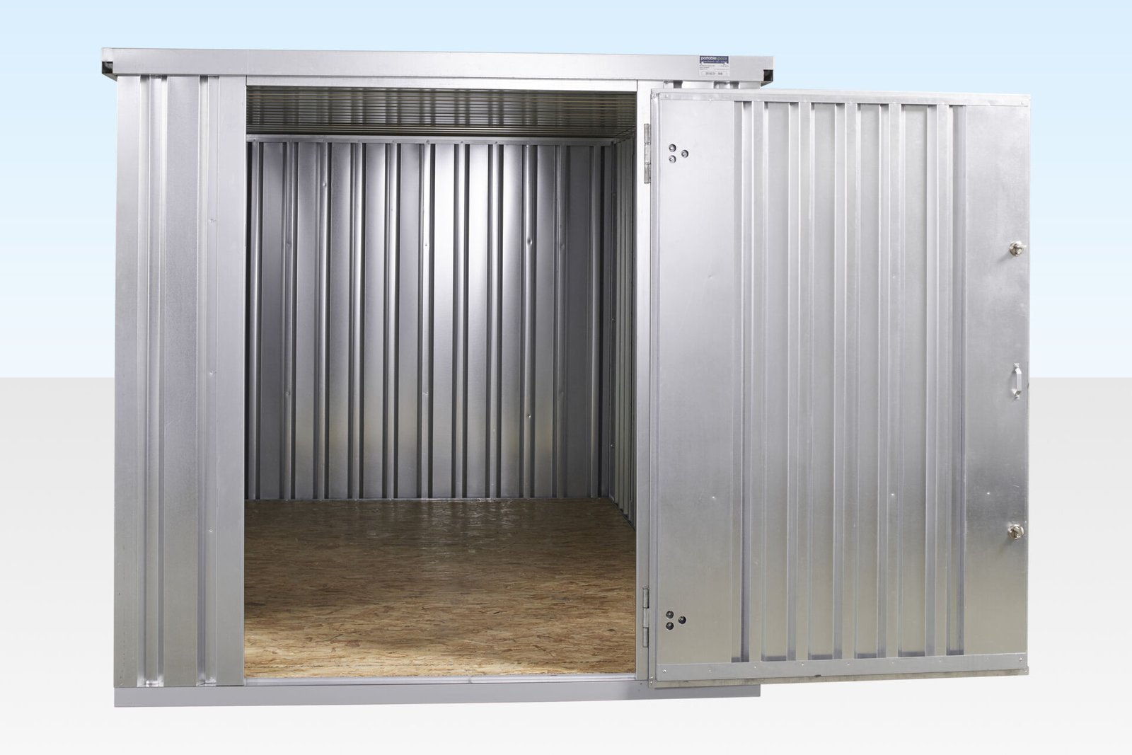 CONTENEDOR PLANO 4M X 2.1M ALMACÉN – GALVANIZADO – Image 4