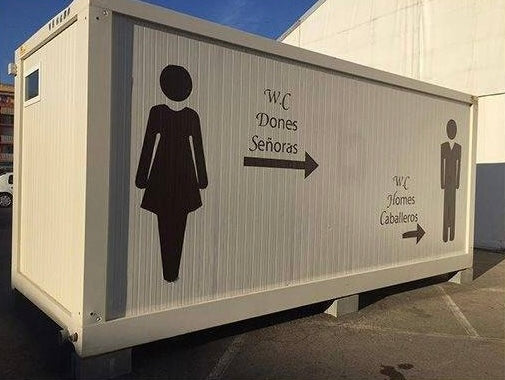 MODULO SANITARIO PREFABRICADO SANI MASTER MIXTO – Image 2