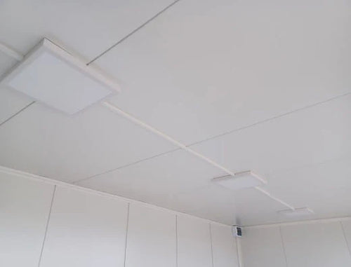 CONTENEDOR DE OFICINA OPEN SPACE 3 X 6 CON VITRINAS – Image 4