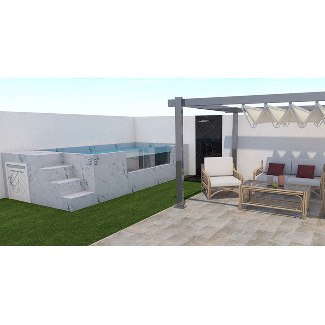 PISCINA ELEVADA ACERO RÍGIDO ILU PRO 230 – Image 6