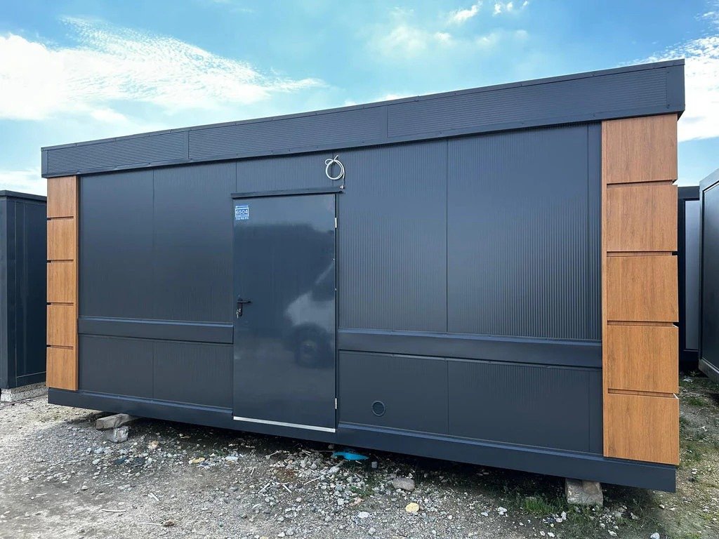 Contenedor Sanitario con Múltiples Unidades: Funcionalidad y Espacio – Image 2